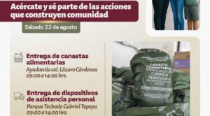 Llevará el SEDIF apoyos alimentarios, entrega de lentes y dispositivos de movilidad a familias vulnerables de Cuautla