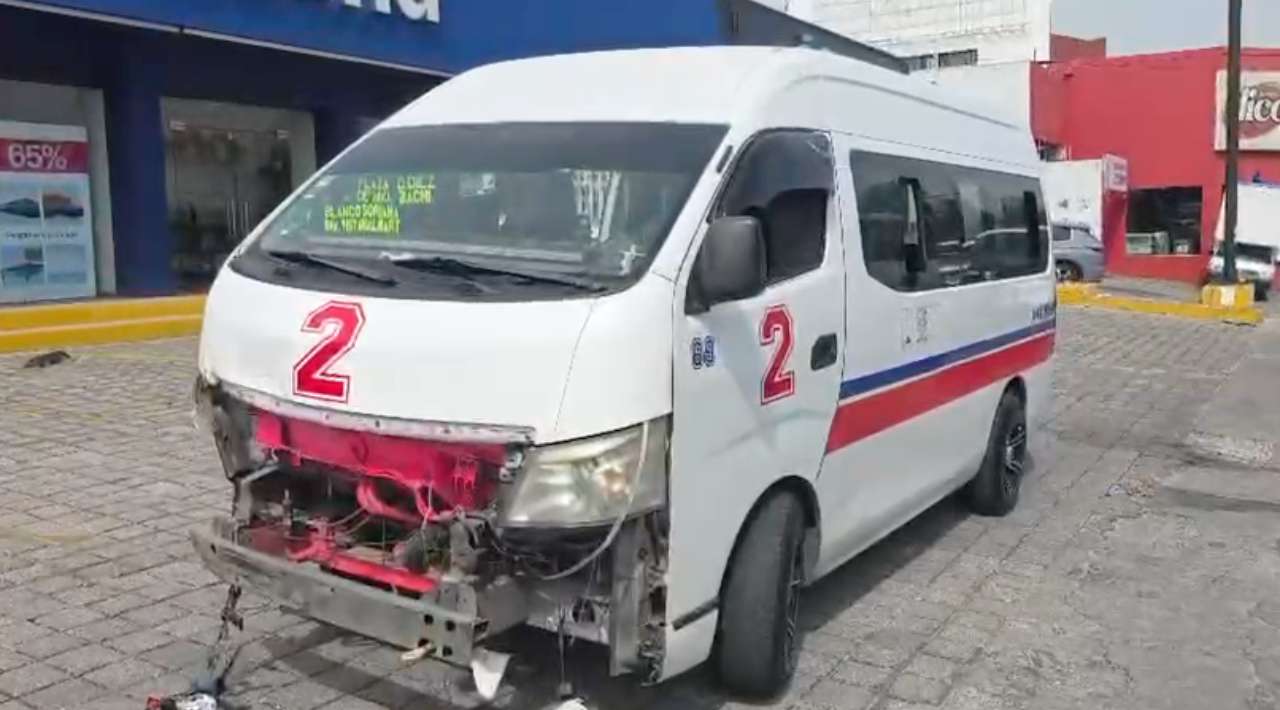 Choque entre auto y Ruta 2 deja a menor lesionado en Cuernavaca