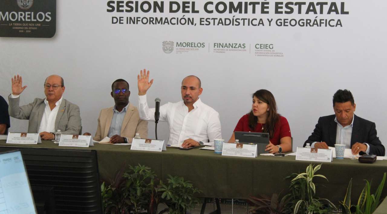 Presenta Morelos Programa Estatal de Estadística y Geografía para fortalecer la planeación pública
