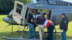 Trasladan a hospital de alta especialidad en CDMX a otro paciente lesionado por explosión en Cuernavaca
