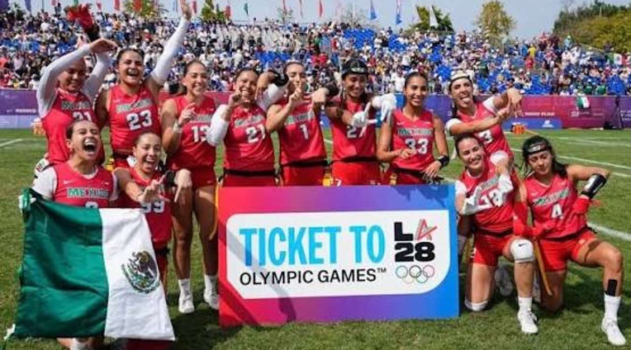 La Selección Mexicana Femenil de Flag Football hace historia y asegura su clasificación a los Juegos Olímpicos de Los Ángeles 2028