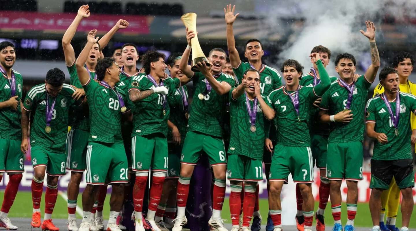 Selección Mexicana Sub-20 se corona campeona de la Concacaf tras vencer a Estados Unidos en el Estadio Ciudad de México