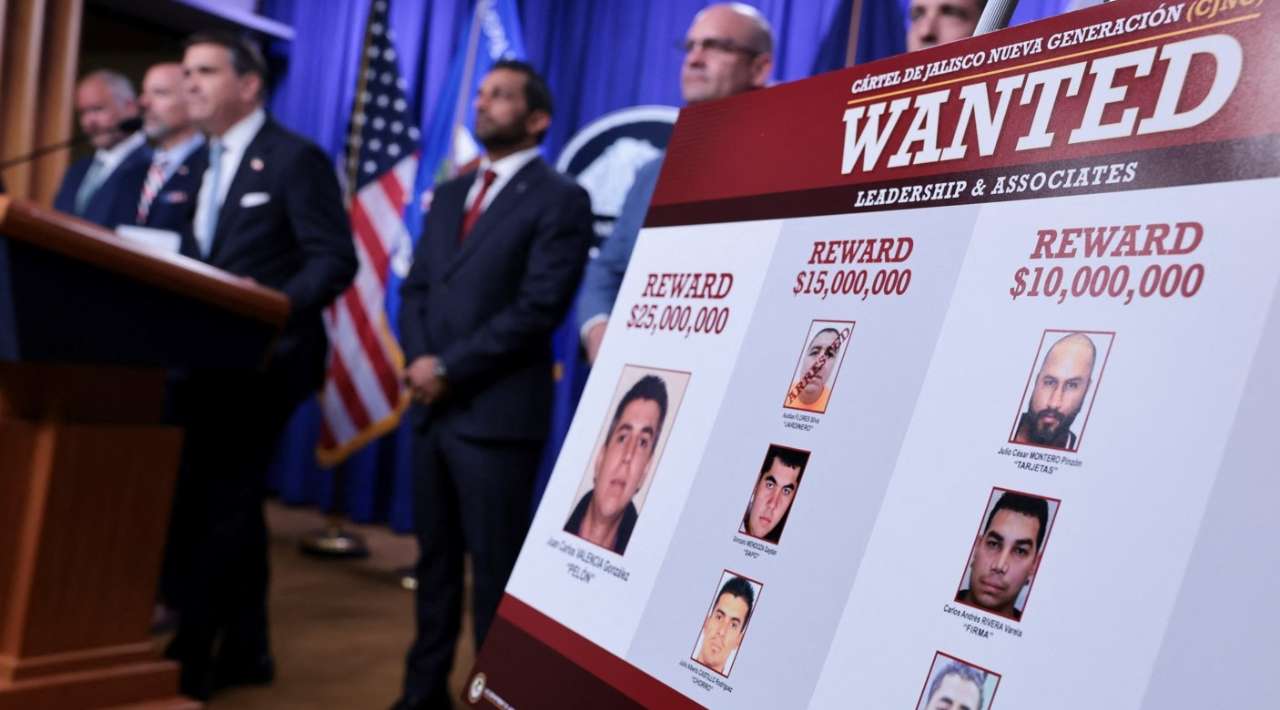 EE. UU. ofrece hasta 102 mdd por ocho presuntos líderes del CJNG; 25 mdd por “El Pelón”