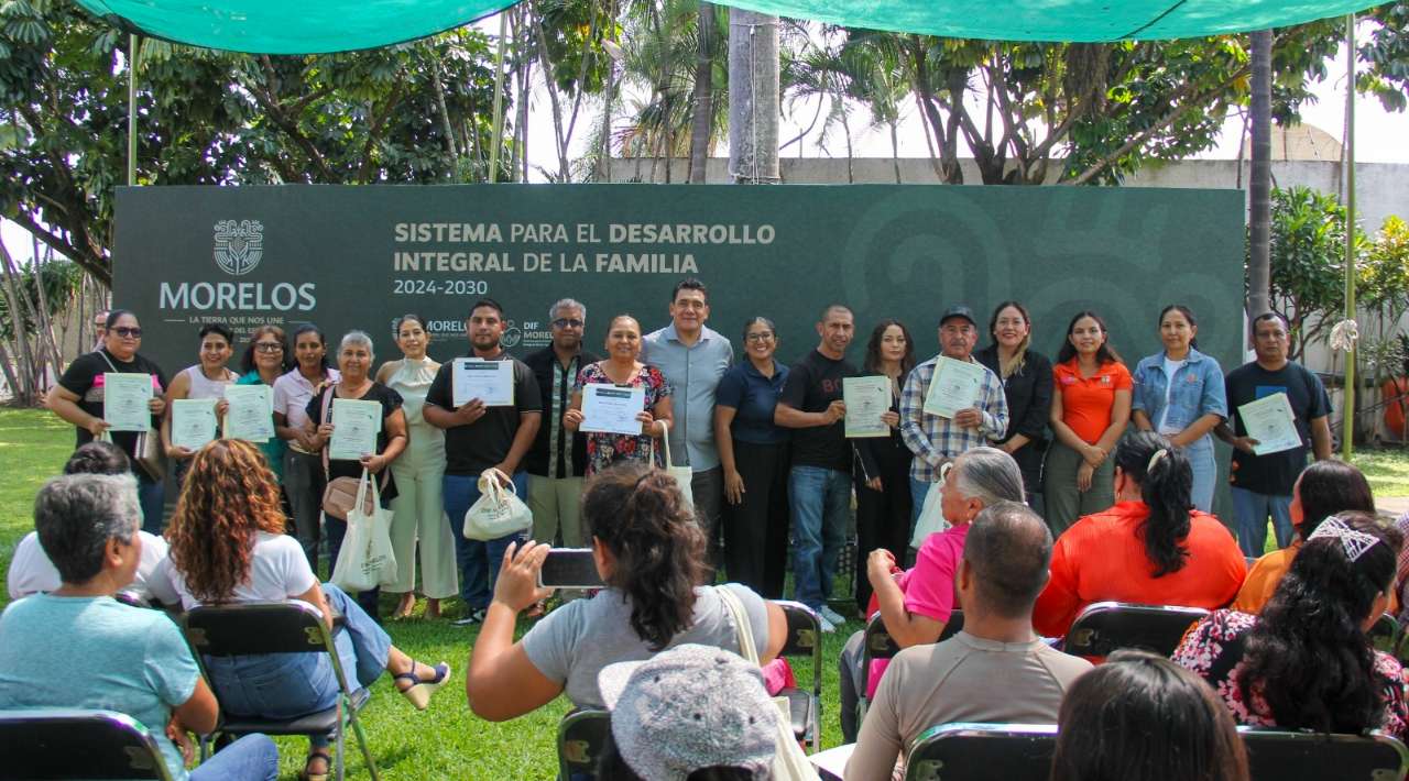 Destina SEDIF Morelos 1.7 mdp para impulsar proyectos productivos comunitarios