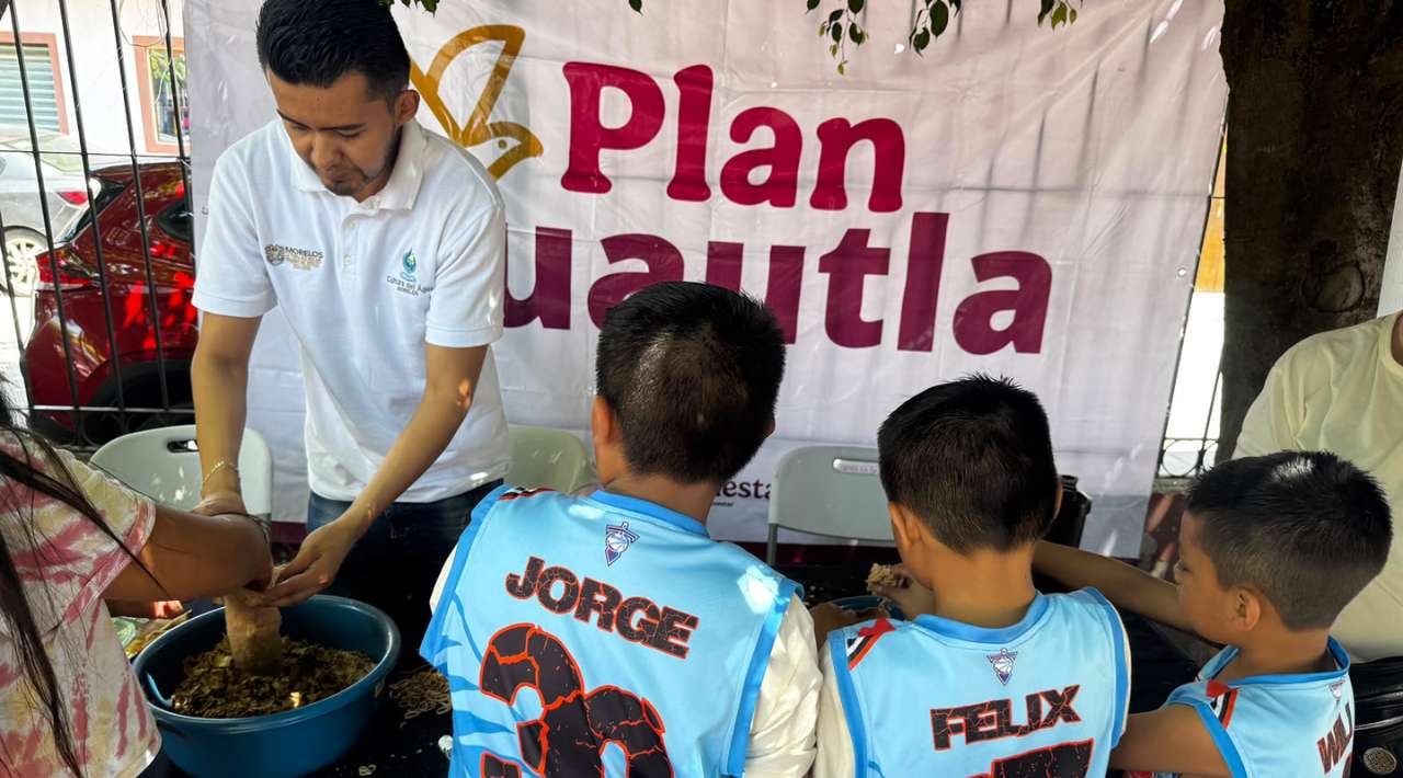 Promueve Ceagua el cuidado del agua entre la niñez en Cuautla mediante talleres lúdicos
