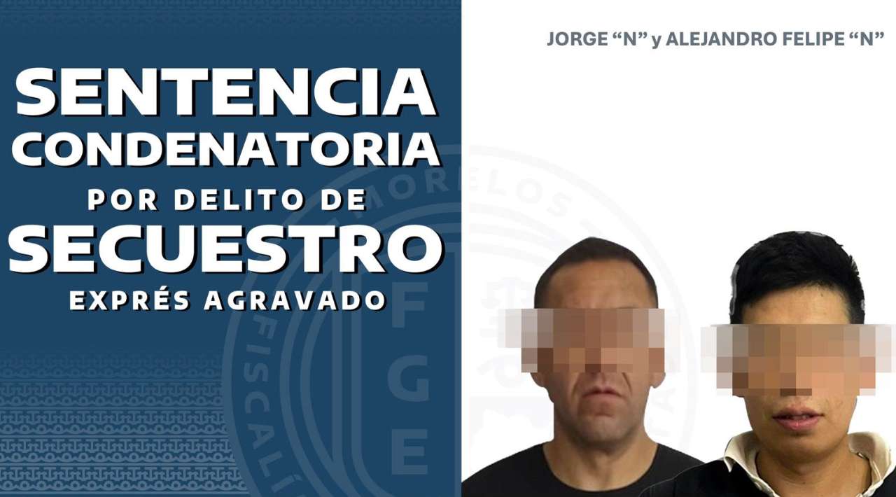 Reciben 50 años de prisión por secuestro exprés en Jonacatepec