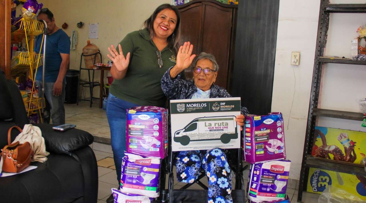 Entrega SEDIF Morelos más de 2 mil 800 apoyos asistenciales a sectores vulnerables