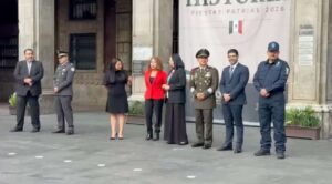 Encabeza Alejandra Pani Barragán ceremonia cívica por el 216 aniversario de la Independencia de México