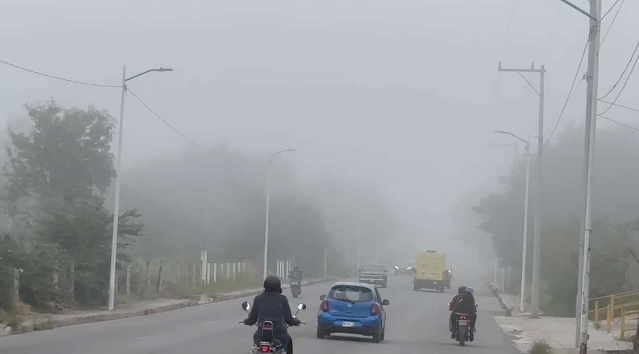 Neblina redujo visibilidad en el Eje Metropolitano