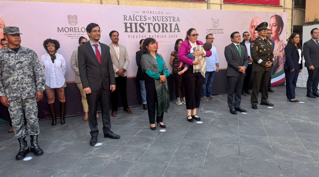 Conmemoran en Morelos el 216 aniversario del inicio de la Independencia de México