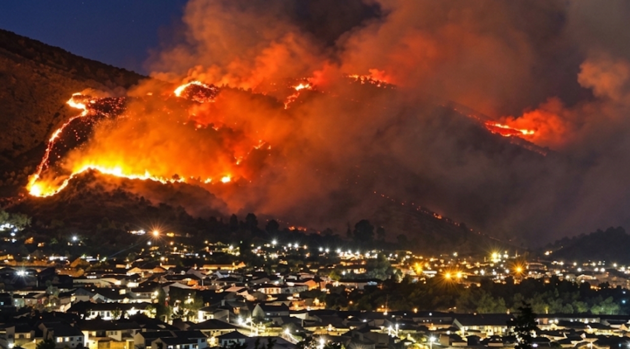Un incendio forestal consume más de 200 hectáreas de bosque andino en Colombia