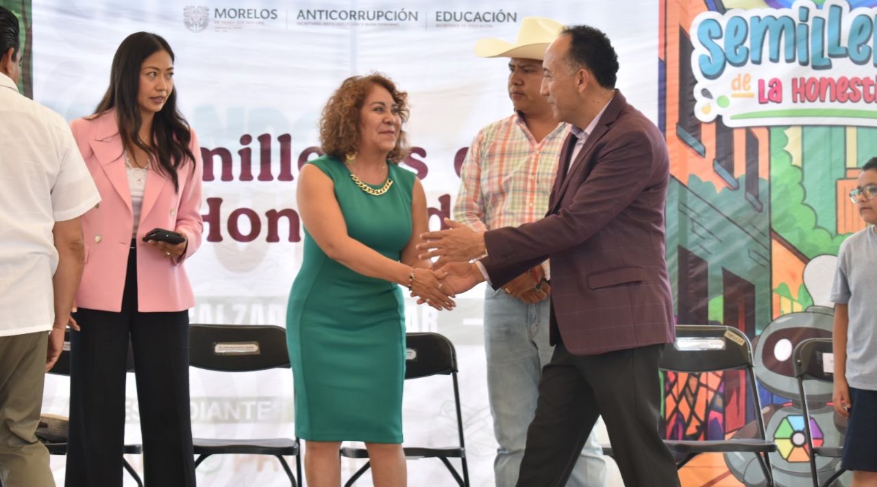 Llevan programa Semilleros de la Honestidad en Jantetelco para fomentar valores en la niñez