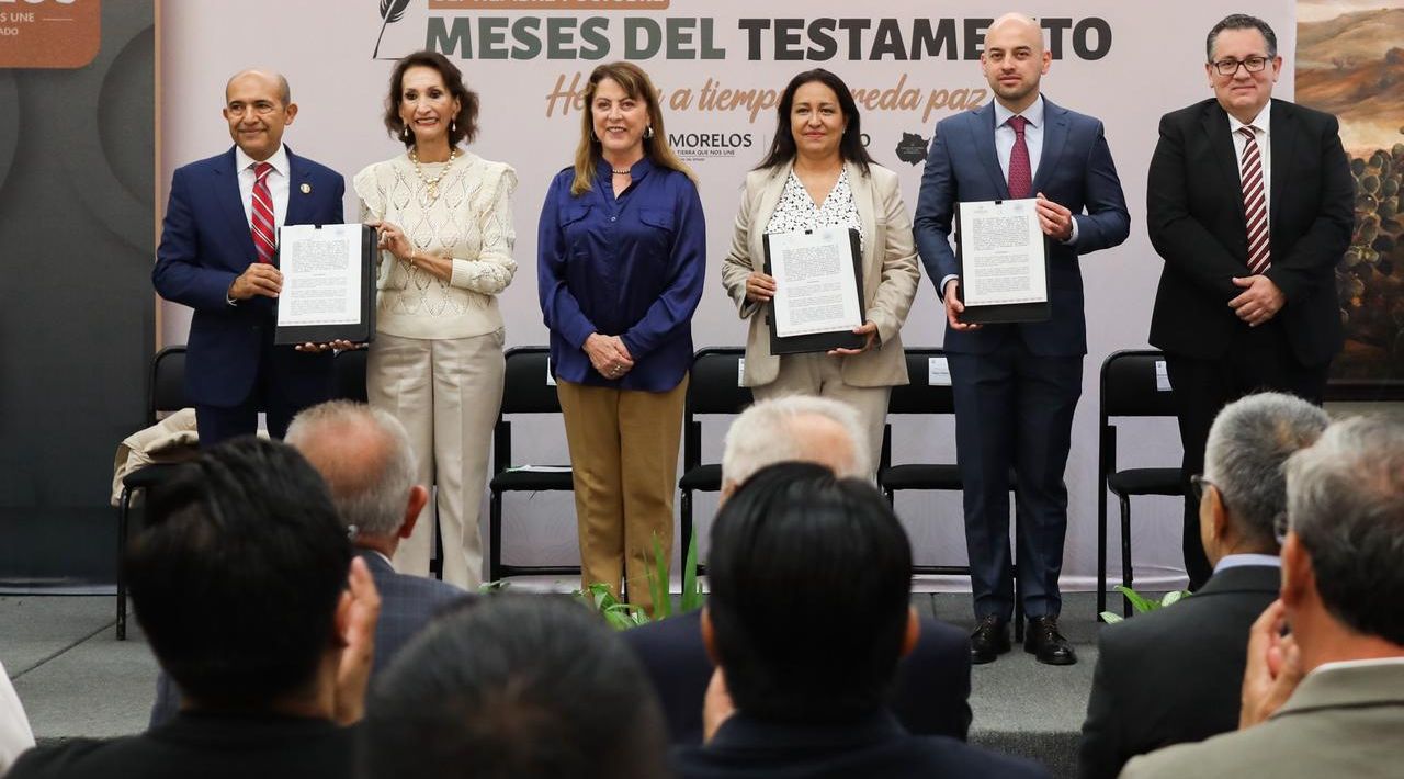 Inicia campaña de testamentos en Morelos 2026 con tarifas preferenciales