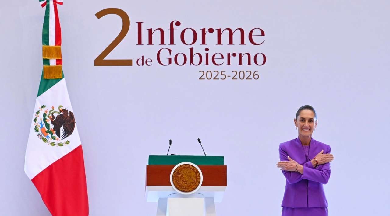 Margarita González Saravia asiste al Segundo Informe de Gobierno de Claudia Sheinbaum
