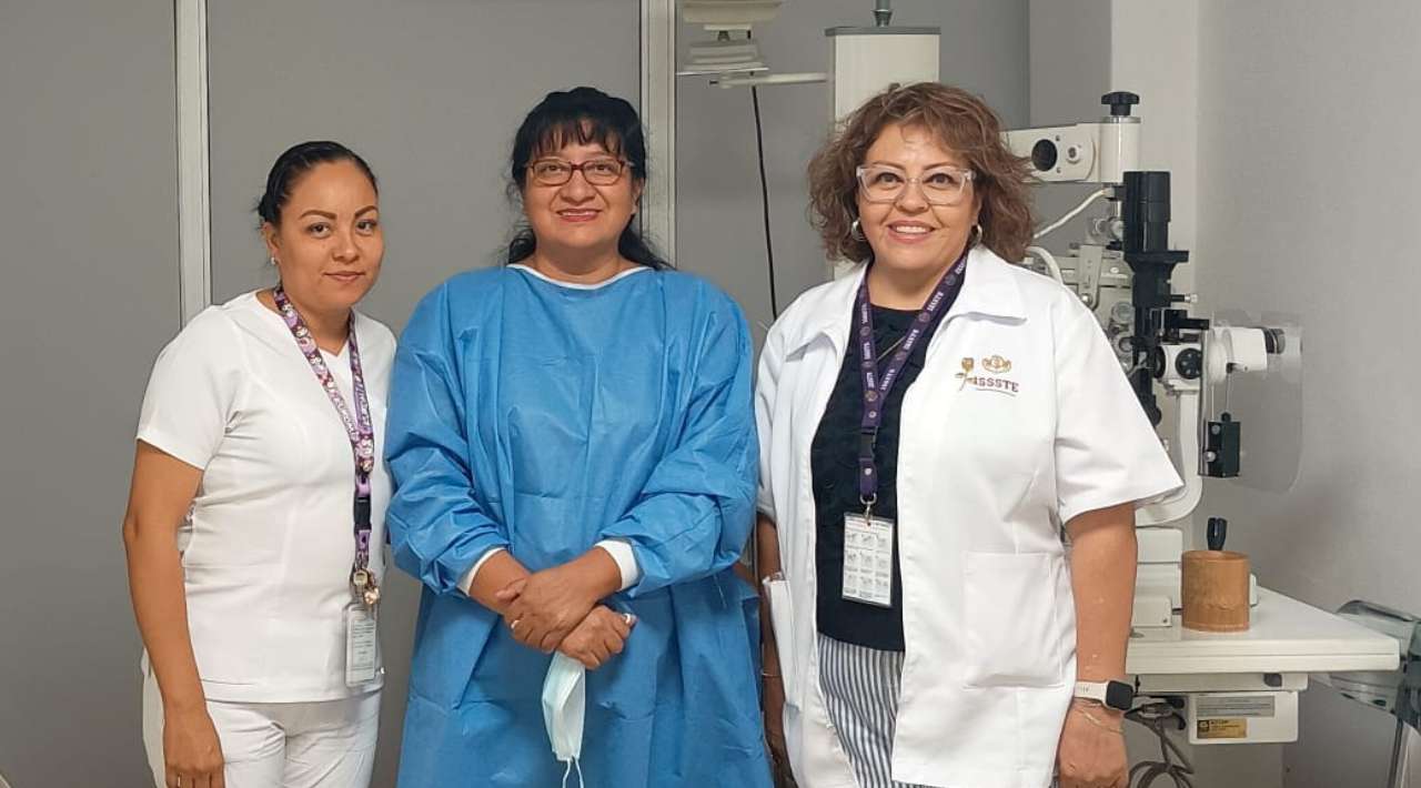Mejora ISSSTE la visión de 206 pacientes con jornada de cirugías de cataratas en Morelos