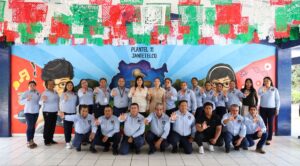 Inician construcción de barda en el Plantel 11 del Cobaem en Jantetelco