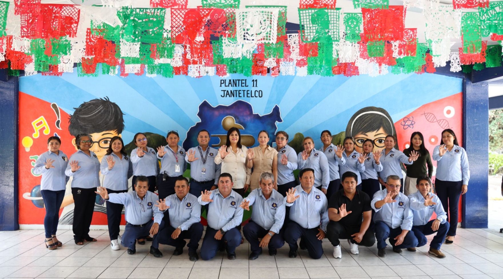 Inician construcción de barda en el Plantel 11 del Cobaem en Jantetelco