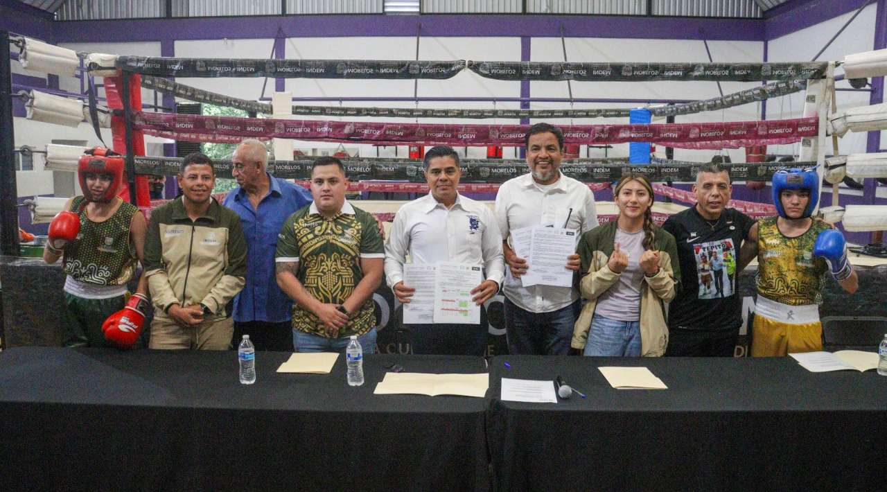 Indem presenta la Liga de Campeones de Boxeo en Morelos