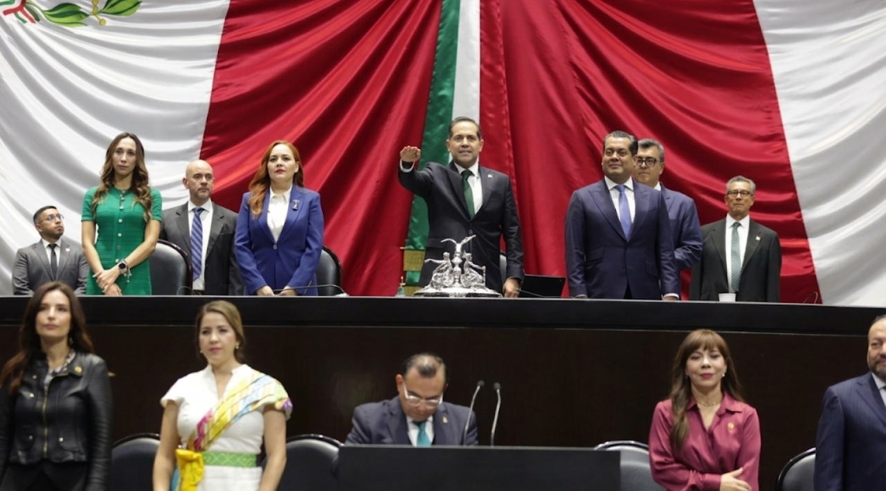 Raúl Bolaños-Cacho Cué asume presidencia de la Cámara de Diputados