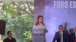 Gobernadora de Morelos participa en el Foro “Escudo Empresarial Morelos”.