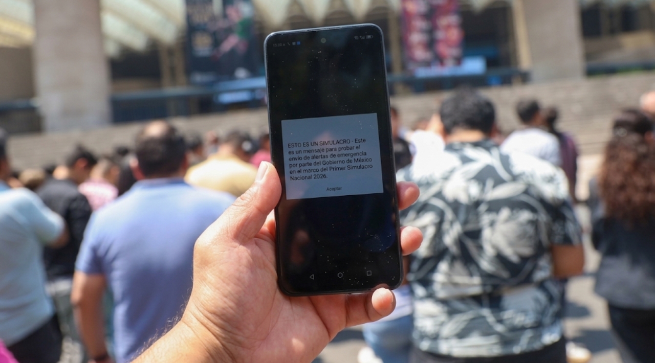 Alerta sísmica llegará a más de 80 millones de celulares como parte del Segundo Simulacro Nacional 2026