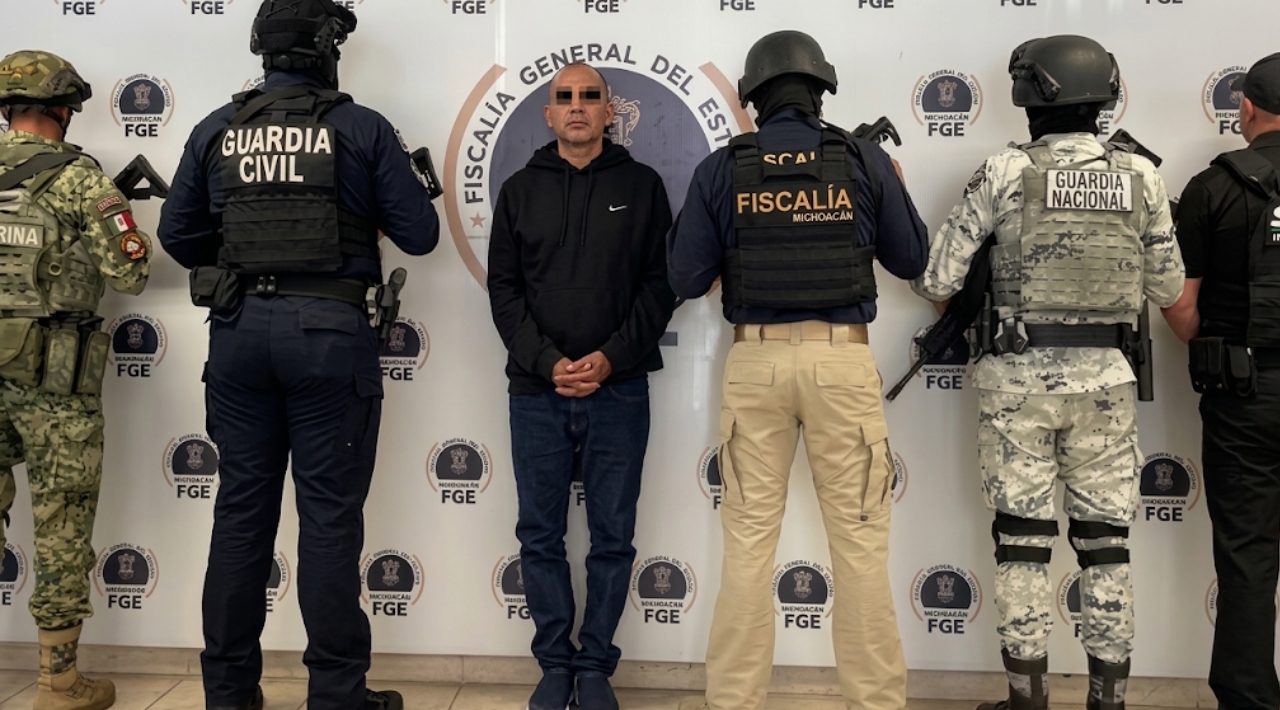 Detienen en Michoacán a presunto coordinador del CJNG