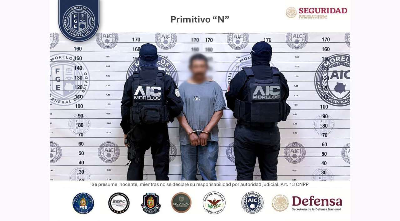DETIENEN A PRIMITIVO “N”, PROBABLE RESPONSABLE DE ROCIAR GASOLINA Y PRENDERLE FUEGO A MARGARITA SECEÑA, EN CUAUTLA