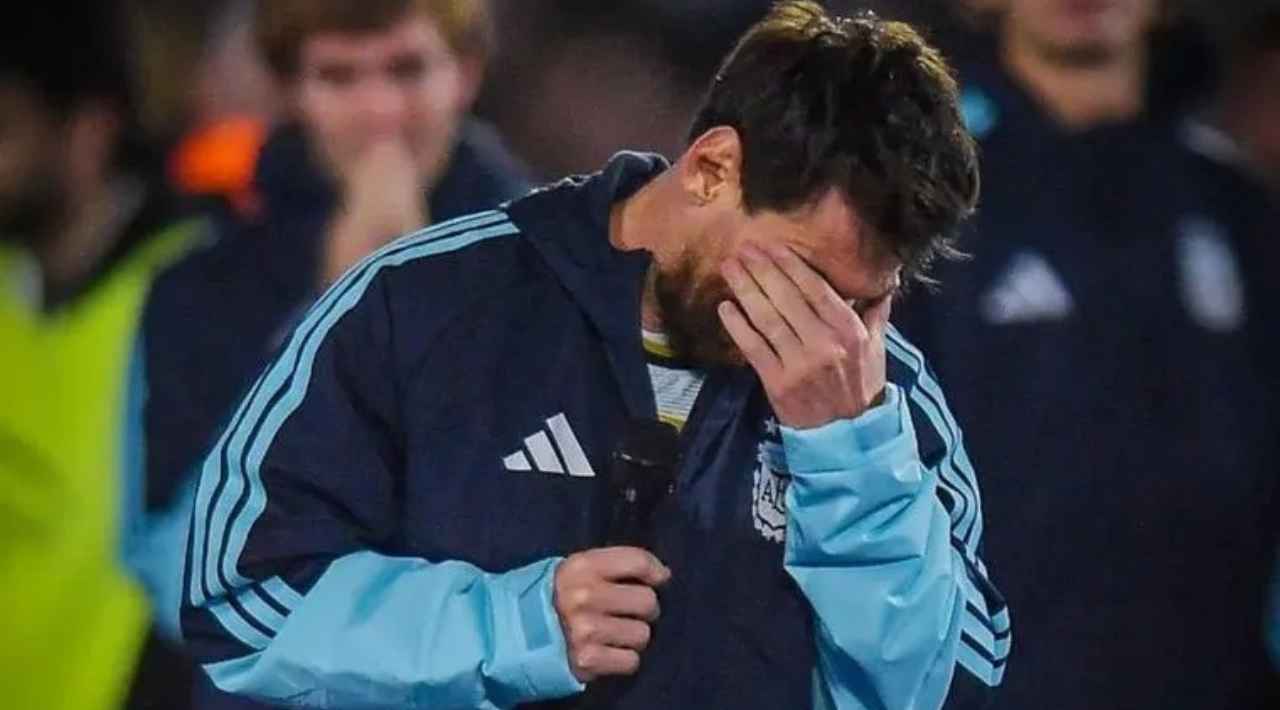 Messi, entre lágrimas y una última obra de arte