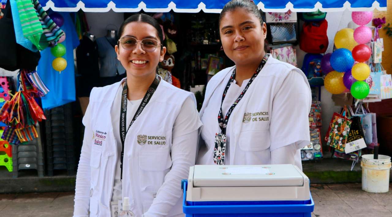 Arranca campaña de vacunación invernal y contra VPH en Morelos con más de 900 mil dosis