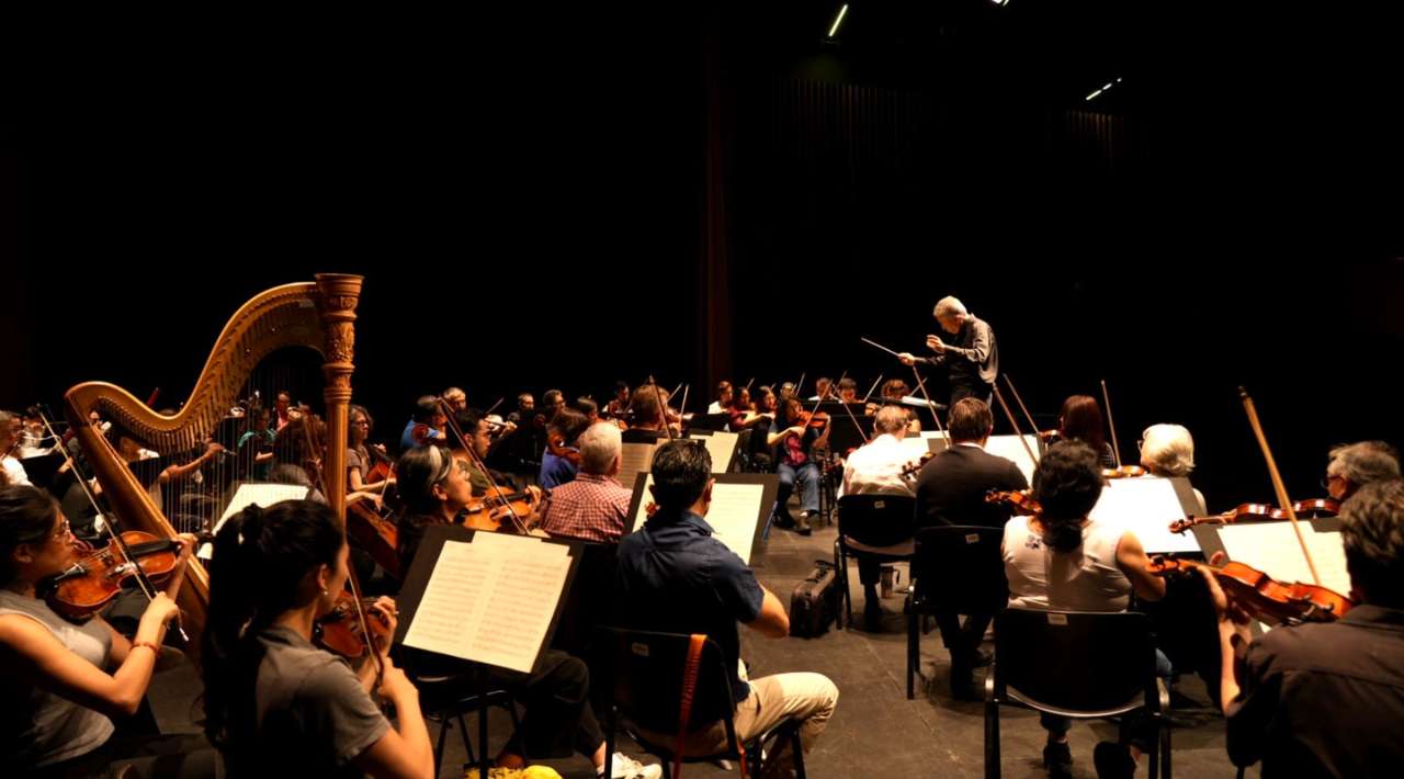 Presenta la Orquesta Sinfónica Nacional en el Centro Cultural Teopanzolco concierto magistral