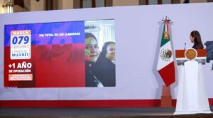 Línea de las Mujeres 079 detecta violencia feminicida en 33% de las llamadas