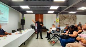 Prevención de la extorsión en Jojutla: capacitan a comerciantes