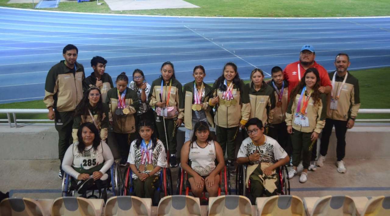 Cinco medallas para Morelos en la Paralimpiada Nacional Conade 2026 en para atletismo