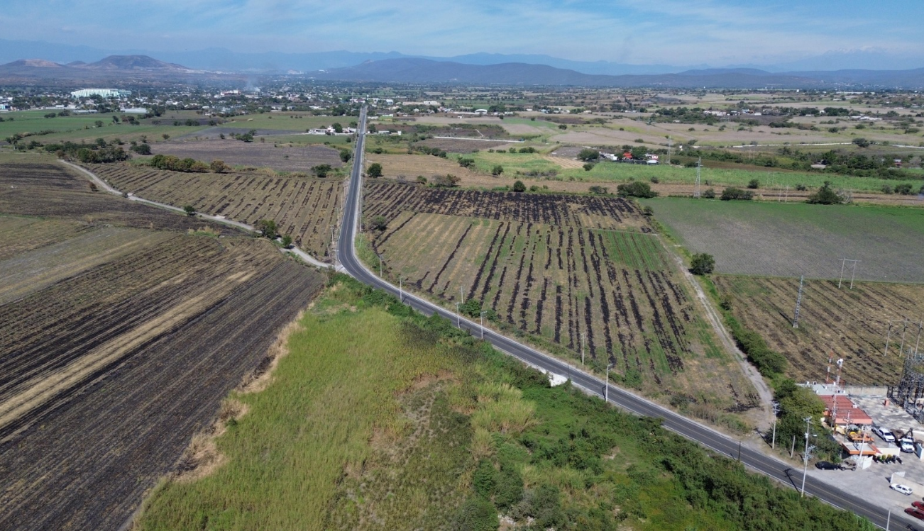 Circuito Tierra y Libertad en Morelos registra 52.72% de avance