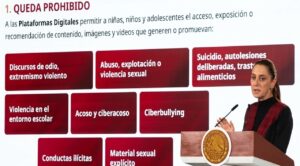 Sheinbaum presenta propuesta de decreto para obligar a plataformas digitales a retirar contenido violento