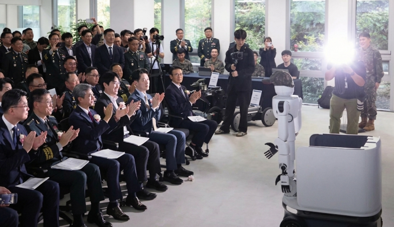Corea del Sur inaugura su primera base militar de inteligencia artificial para entrenar robots
