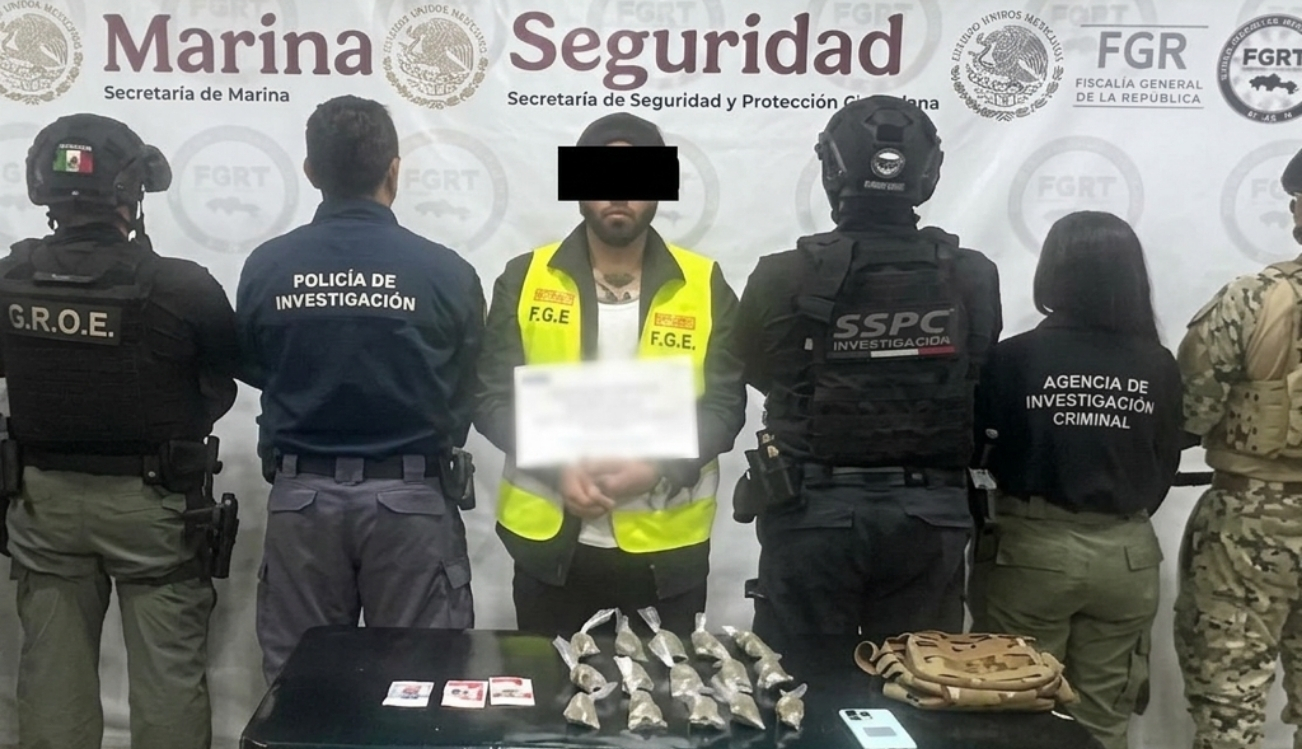 Detienen en Tabasco a presunto líder de la Mara 18 requerido por El Salvador