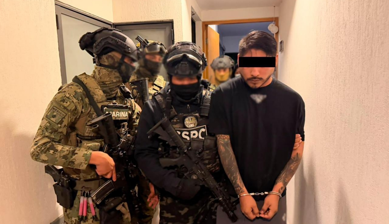 Detienen a ‘El Cromo’, presunto líder del CJNG en Juchitán, por órdenes de homicidio