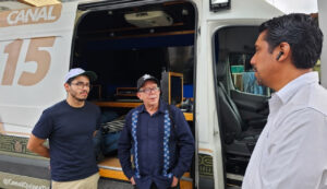 “La unión hace la fuerza en los medios públicos”: presidente del SPR visita RTv Morelos y felicita a su nuevo titular