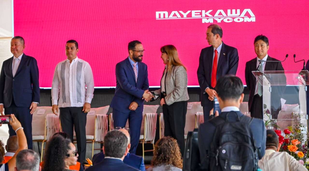 Destaca gobernadora ampliación de la planta Mayekawa en Civac con inversión de 80 mdd