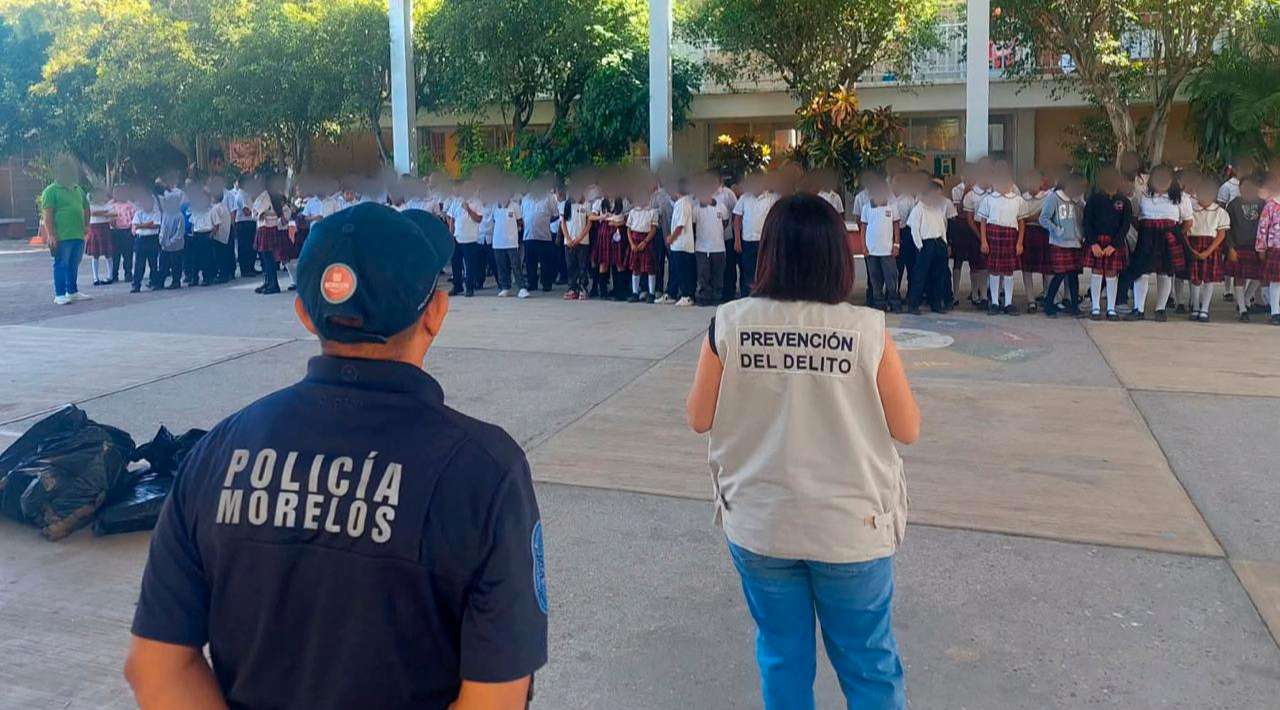 Recomienda SSPC Morelos no difundir mensajes sobre posibles hechos de violencia en escuelas