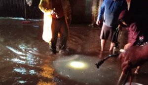 Vecinos de Temoac agradecen apoyo de la gobernadora Margarita González Saravia para atender problemas de drenaje e inundaciones