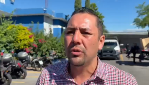 Policías de Temixco realizan paro de labores en demanda de homologación salarial