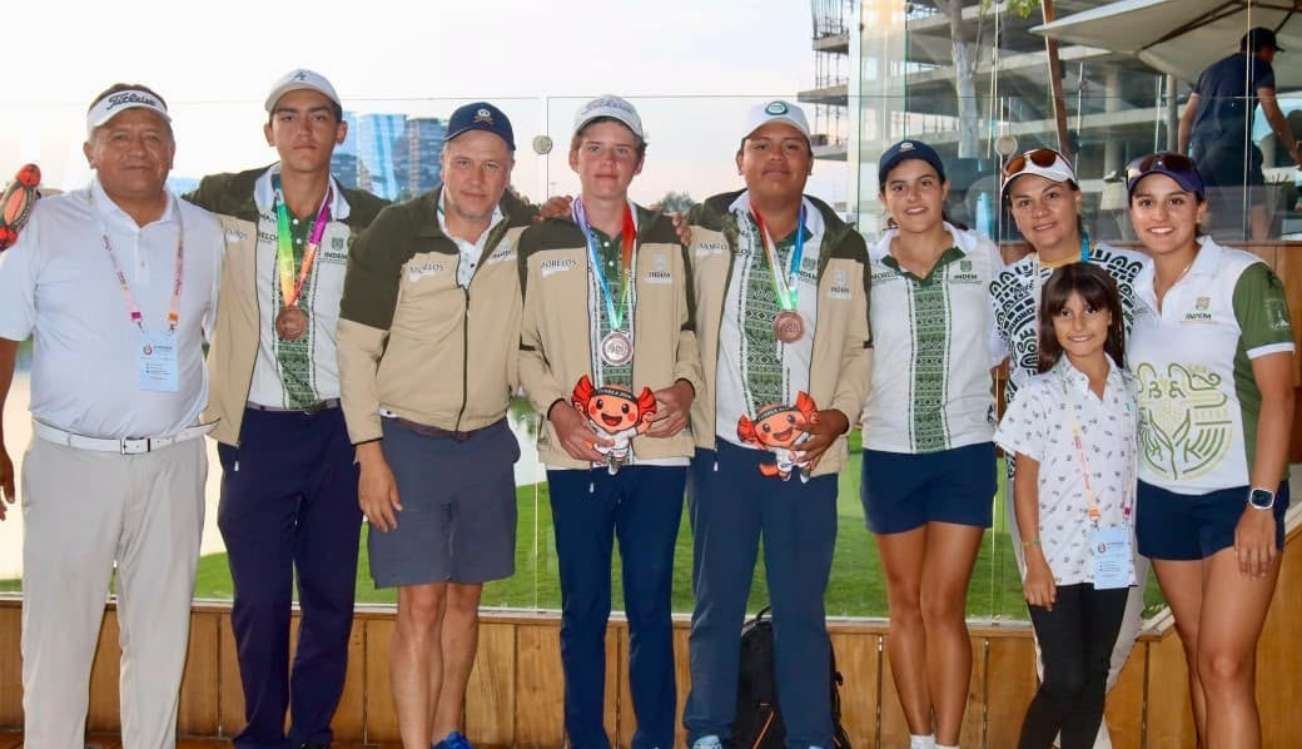 Seis golfistas de Morelos compiten en la Gira Clasificatoria Nacional en Veracruz