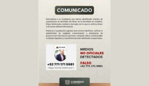 Alertan por llamadas fraudulentas a nombre del secretario de Gobierno de Morelos