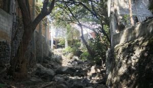 Conagua inspecciona cauce natural en Tepoztlán para evaluar zona federal