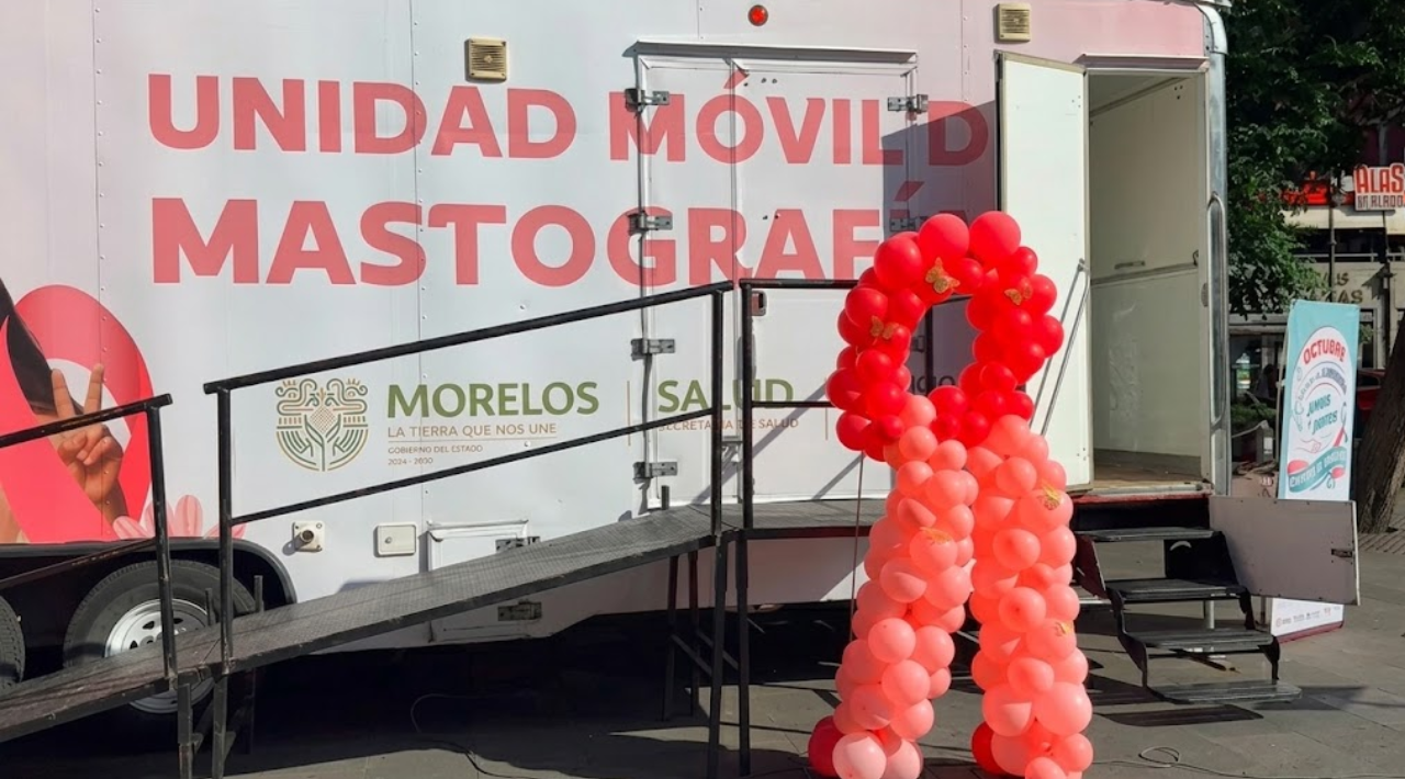Instalan unidad móvil de mastografías en Cuernavaca; atenderá hasta el 24 de octubre