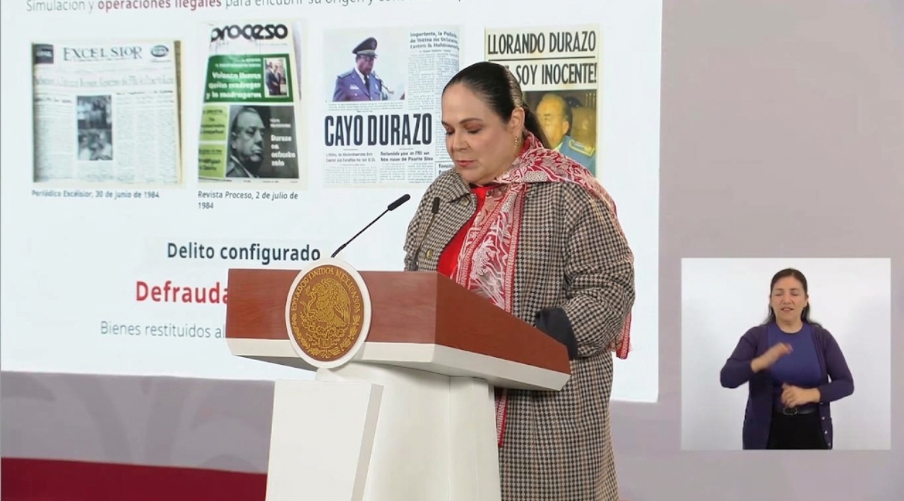 Instituto para Devolver al Pueblo lo Robado transfiere más de 800 millones de pesos a pensiones y programas sociales