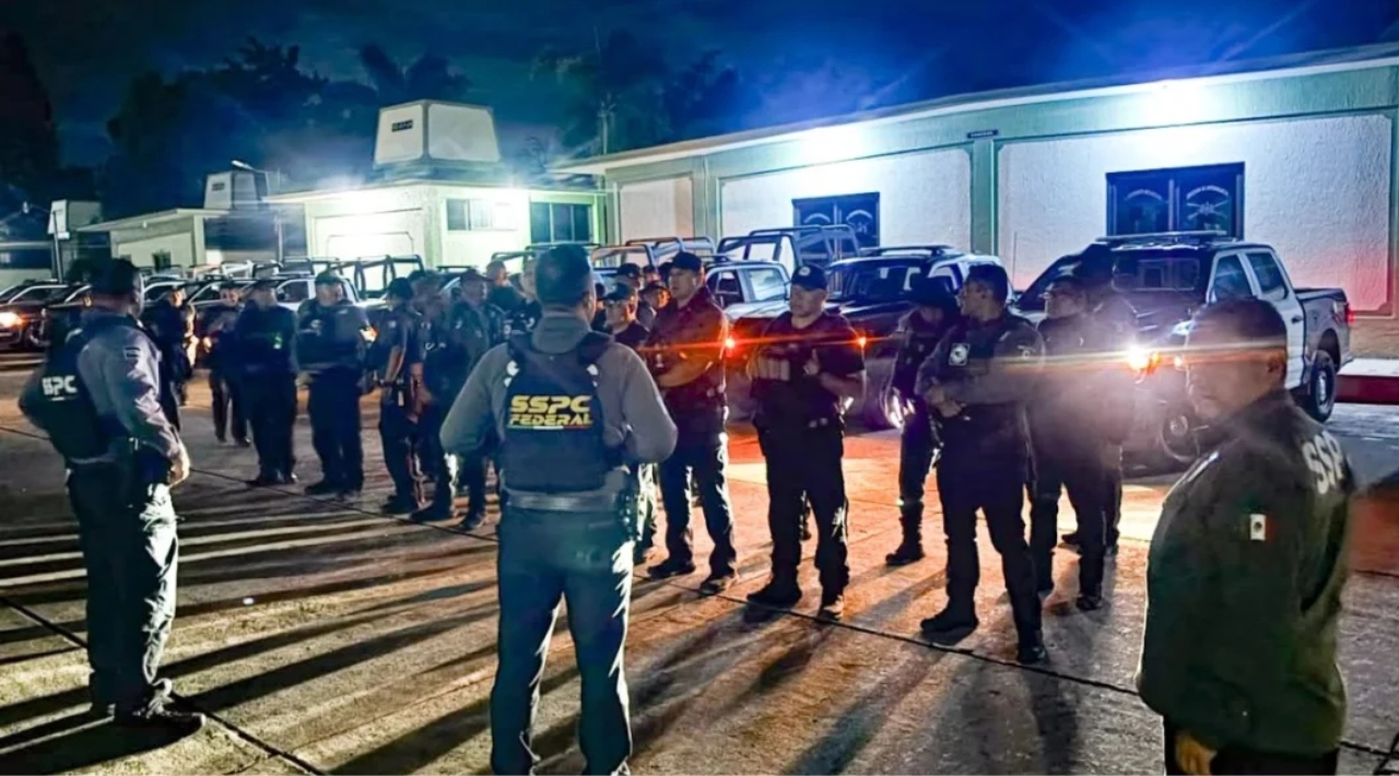 Cuautla refuerza la seguridad con operativo conjunto de fuerzas federales y estatales