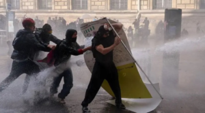 Protestas en Francia por el costo de vida dejan detenidos e incidentes en París y Lyon